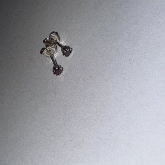 2 Mm Round Sterling Silver Stud Earrings - Picture 11 of 12